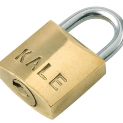 Mey İthalat® Kale 38 mm Sarı Pirinç Asma Kilit KD-001/10-240