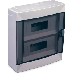 Mey İthalat® Kapeks 24 lü Sıva Üstü Plastik Sigorta Kutusu