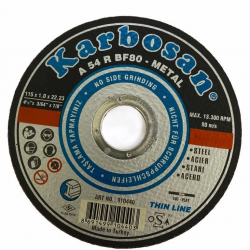 Mey İthalat® Karbosan 115X1,0X22 Thinline Metal Kesici