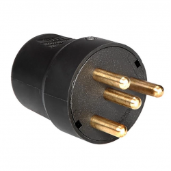 Mey İthalat® Kauçuk Uzatma Erkek Fiş 25A 380 I 415V