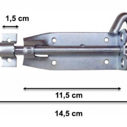 Mey İthalat® Kilitli Sürgü No 3
