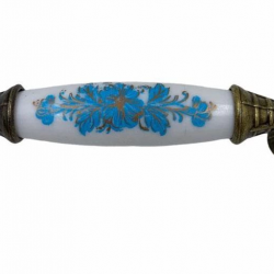 Mey İthalat® Klasik Silindir Kulp Antik Sarı 96 mm Kod 147