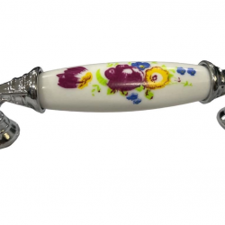 Mey İthalat® Klasik Silindir Kulp Krom 96 mm