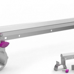 Mey İthalat® Koral Katlanabilir Balkon Çamaşır Kurutma Askılığı