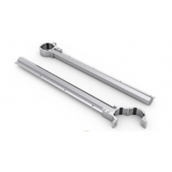 Mey İthalat® Koral Sabit Alüminyum Balkon Çamaşır Kurutmal Askılığı