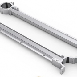 Mey İthalat® Koral Sabit Alüminyum Balkon Çamaşır Kurutmal Askılığı