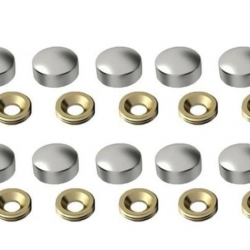 Mey İthalat® Krom Vida Tapası 13 mm 10 Adet