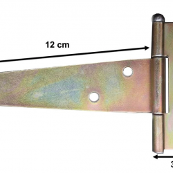 Mey İthalat® Kuyruklu Menteşe 940/5 mm