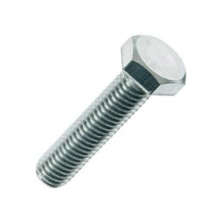 Mey İthalat® M18X140 Civata Beyaz Tam Paso 2 Adet