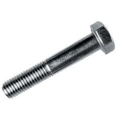 Mey İthalat® M6X100 Civata Beyaz Yarım Paso 10 Adet