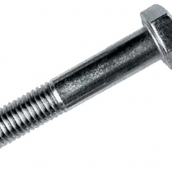 Mey İthalat® M8X70 Civata Beyaz Yarım Paso 10 Adet