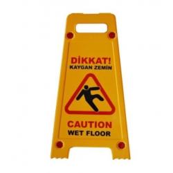 Mey İthalat® Max Safety 4001 Kaygan Zemin Uyarı Levhası