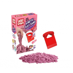 Mey İthalat® 03688  AKSESUARLI PEMBE KİNETİK OYUN KUMU 500 GR