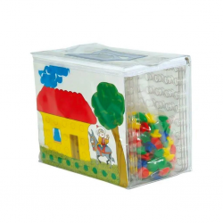 Mey İthalat®  0389 Sihirli Düğmeler 6'lı Paket -Akçiçek