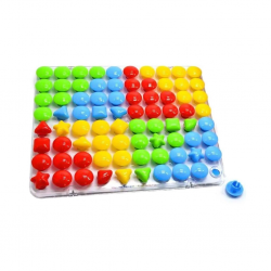 Mey İthalat®  0389 Sihirli Düğmeler 6'lı Paket -Akçiçek