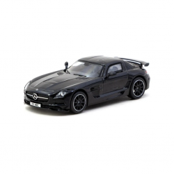 Mey İthalat® 1/64 Mercedes-Benz SLS AMG Coupé Black Series Black Metallic - Singapore Special Edition