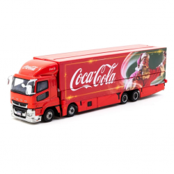 Mey İthalat® 1/64 Mitsubishi Fuso Super Great Coca-Cola Santa Truck