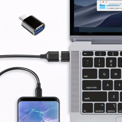 Mey İthalat®  1 Adet Usb to C Adaptor Dişi Çevirici Dönüştürücü Adaptör