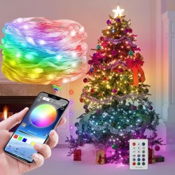 Mey İthalat® 10 MT Uzaktan Kumandalı USB LED Işık – Çok Modlu Dekoratif Ortam Aydınlatmas