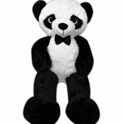 Mey İthalat® 100 Cm Papyonlu Sevimli Panda