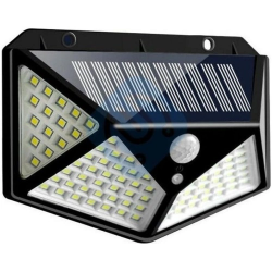 Mey İthalat® 100 Led Dış Mekan Solar Aydınlatma Fotoselli Solar Lamba