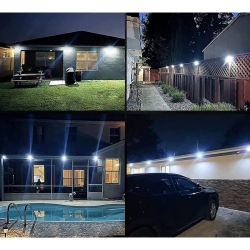 Mey İthalat® 100 Led Dış Mekan Solar Aydınlatma Fotoselli Solar Lamba