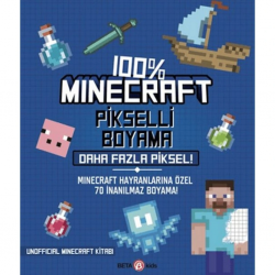 Mey İthalat® %100 Mınecraft Pikselli Boyama Daha Fazla Piksel