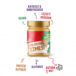 Mey İthalat® %100 Yer Fıstığı Ezmesi 315 Gr