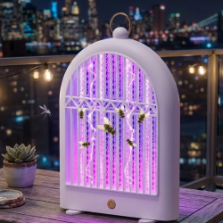 Mey İthalat® 10W Güçlü UV Sivrisinek Öldürücü Lamba Askılı ve Masaüstü Kullanım