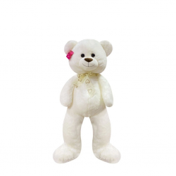 Mey İthalat® 1193B PUFFY SALAŞ AYI 130 CM BEYAZ