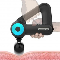 Mey İthalat®  12 Farklı Başlıklı Profesyonel Masaj Tabancası - Kas Gevşetici ve Yorgunluk Giderici Masaj Aleti