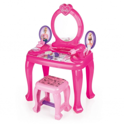 Mey İthalat® 1609 Ayaklı Makyaj Masası ve Sandalye Seti - Dolu
