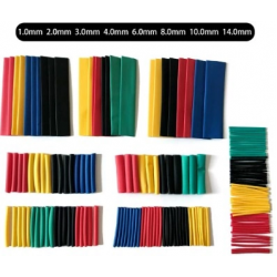 Mey İthalat® 164 Parça Set Isıyla Daralan Makaron Kablo Koruyucu Kılıf