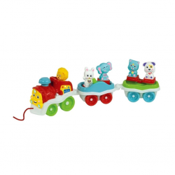 Mey İthalat® 17848 Baby - Bebek Hayvanlar Treni +9 ay