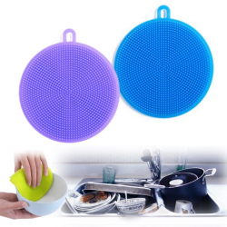 Mey İthalat®  2'li Kir Tutmaz Tırtıklı Yüzey Bulaşık Yıkama Pedi