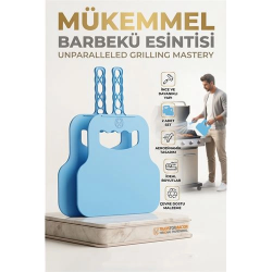 Mey İthalat® 2'li Pratik Mangal Yelpazesi Barbekü Ateş Harlayıcı 723121