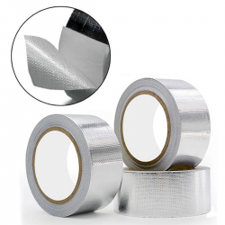 Mey İthalat®  2 Mt Yüksek Sıcaklık Dayanan Su Geçirmez Çatı  Duvar Çatlak Onarıcı Yapışkan Bant Folyo 5 Cm