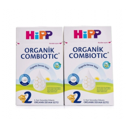 Mey İthalat®   2 Organik Combiotic Bebek Sütü 800 Gr X2 Islak Mendil Hediyeli