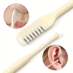 Mey İthalat®  2'Si Bir Arada 2 Parça Kutulu Burun Kıl Alma ve Kulak Temizleme Aparatı