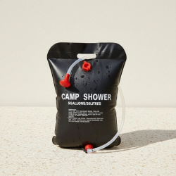 Mey İthalat® 20 Litre Güneş Enerjili Kamp Duşu PVC Dayanıklı Taşınabilir Duş Torbası