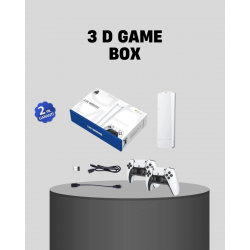 Mey İthalat® 20.000 Yüklü Oyunlu Kablosuz Retro Oyun Konsolu 4K Destekli