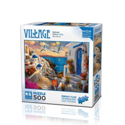 Mey İthalat® 20074 PUZZLE 500 Santorini