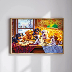 Mey İthalat® 20091 PUZZLE 500 LİTTLE PAWS