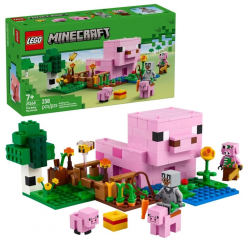Mey İthalat® 21268   Minecraft Baby Pig Evi 238 parça +7 yaş