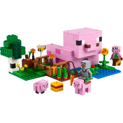 Mey İthalat® 21268   Minecraft Baby Pig Evi 238 parça +7 yaş