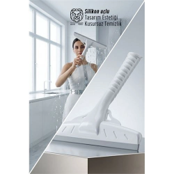 Mey İthalat® 22 CM Silikon Uçlu Profesyonel Cam Çekçek - Tasarım Estetiği ve Kusursuz Temizlik 422198