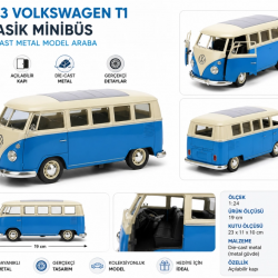 Mey İthalat® 22095 1 24 1963 VOLSWAGEN T1 BUS 12