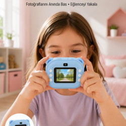 Mey İthalat® 24MP HD Şipşak Kamera – Termal Baskılı, Çift Lensli HD