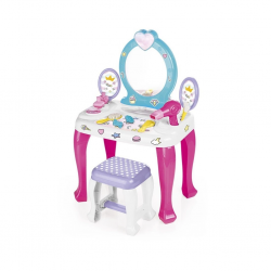 Mey İthalat® 2568 Unicorn Makyaj Masası ve Tabure Seti -Dolu