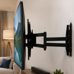 Mey İthalat® 27 55 İnç Hareketli TV Askı Aparatı Duvara Monte TV Taşıyıcı